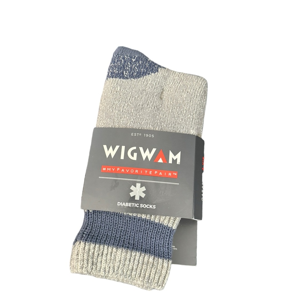 Wigwam Diabetic Crew Socks. Size M. NWT